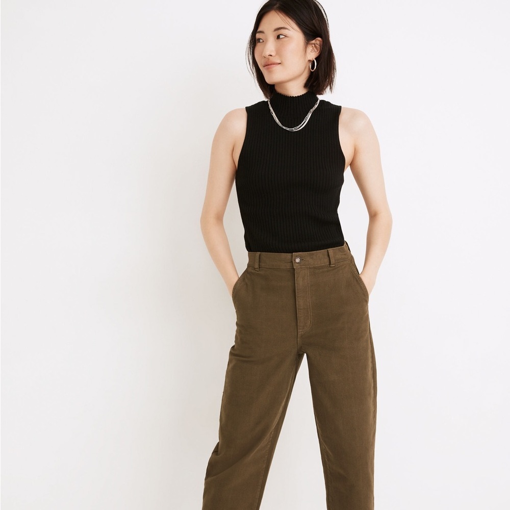Madewell Pearson Mockneck Sweater Tank